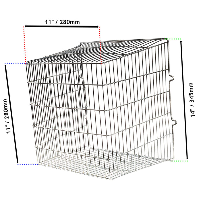 Boiler Terminal Guard Flue Cage Universal Rectangular JS500 11 x 11 x 10.5"