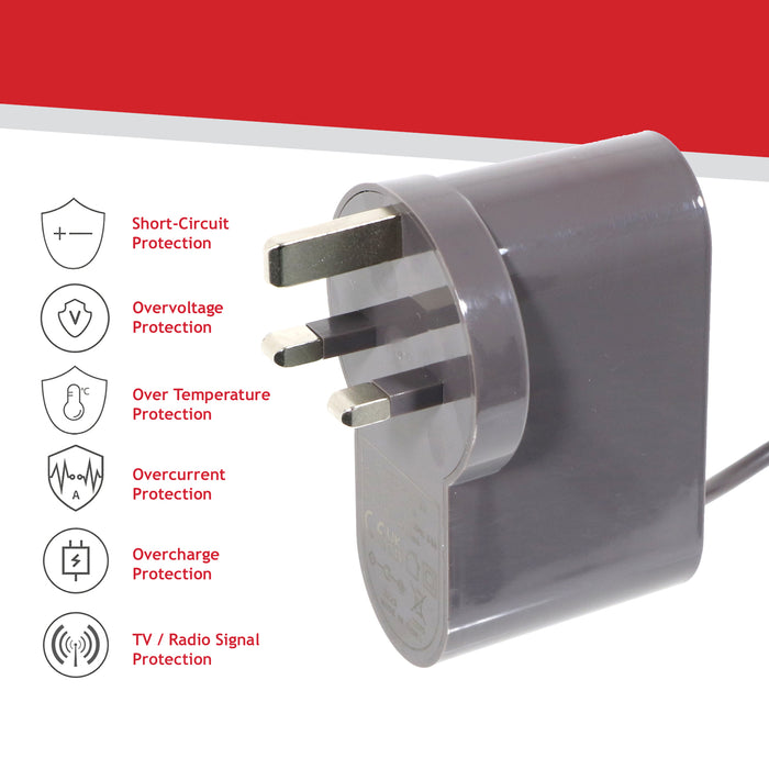Battery Charger Power Cable Plug for Dyson DC58 DC59 DC61 DC62 Animal Vacuum Cleaner