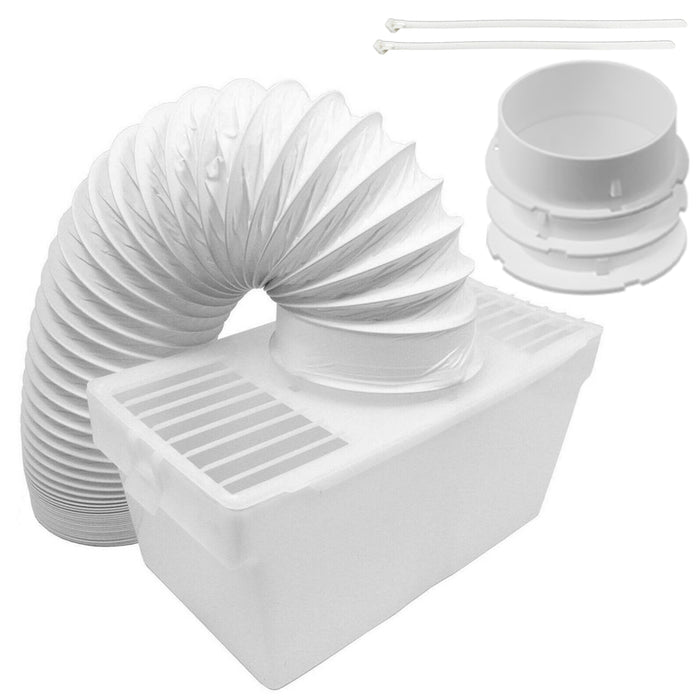 Condenser Vent Box & Hose Kit for Electra Vented Tumble Dryers (1.25m)