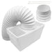 Condenser Vent Box & Hose Kit for Creda Vented Tumble Dryers (1.25m)