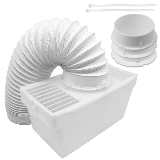Condenser Vent Box & Hose Kit for White Knight Vented Tumble Dryers (1.25m)