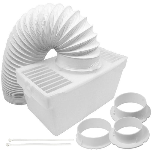 Vent Hose Condenser Kit with 3 x Adaptors for Russell Hobbs Tumble Dryer (1.2m)