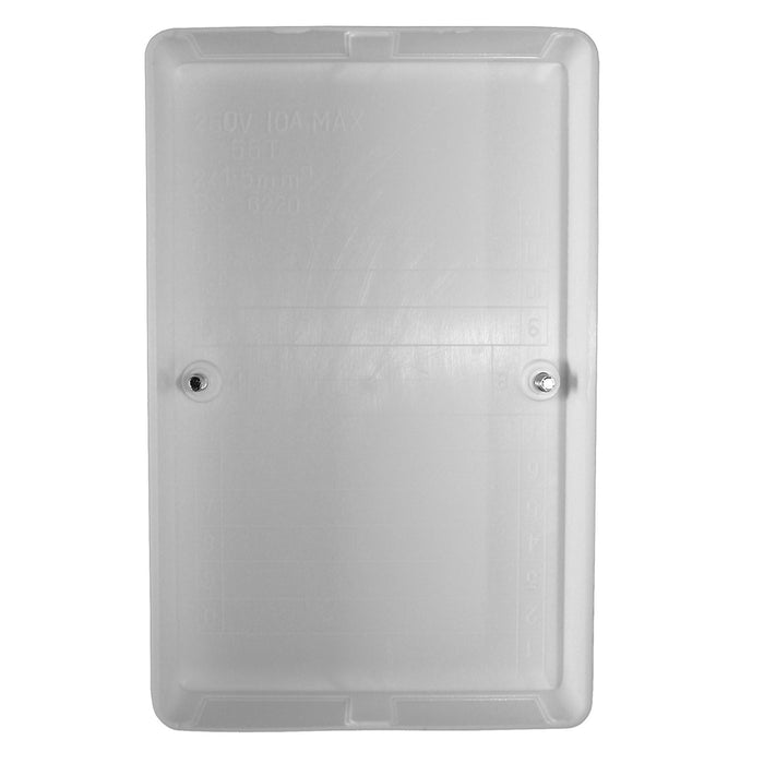 TOWER Junction Box 12 Way Wiring Centre for Heating System 250V AC 12 x 10A