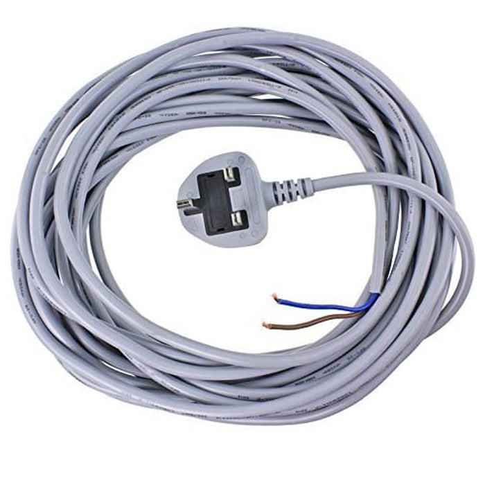 Mains Cable / Power Lead & Plug for Dyson DC01 DC03 DC04 DC07 DC14 Vacuum Cleaners (10 Metres)