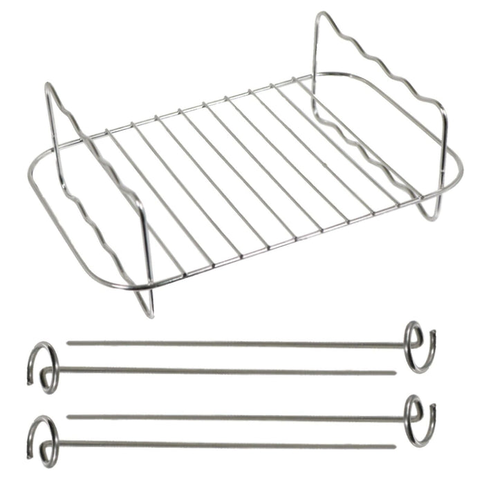Basket Racks for Keplin 9L Dual Zone Air Fryer Drawer Liner Pot Shelf Set