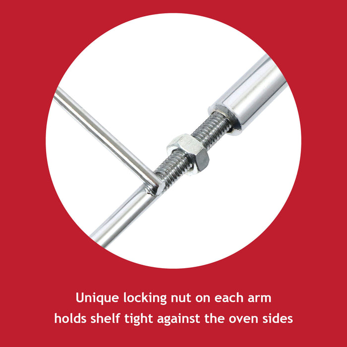 Universal Adjustable Extendable Oven Shelf (310 x 360-590mm)