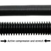 SPARES2GO 5M Hose, Extra Long, for Numatic Henry Hoover Vacuum Cleaner, Active Compression and stretch as you clean