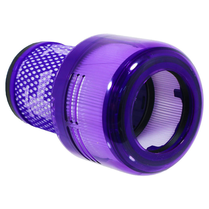 Dyson V12 SV20 SV30 Detect Slim HEPA Vacuum Filter Washable Reusable 971517-01 (Pack of 2)