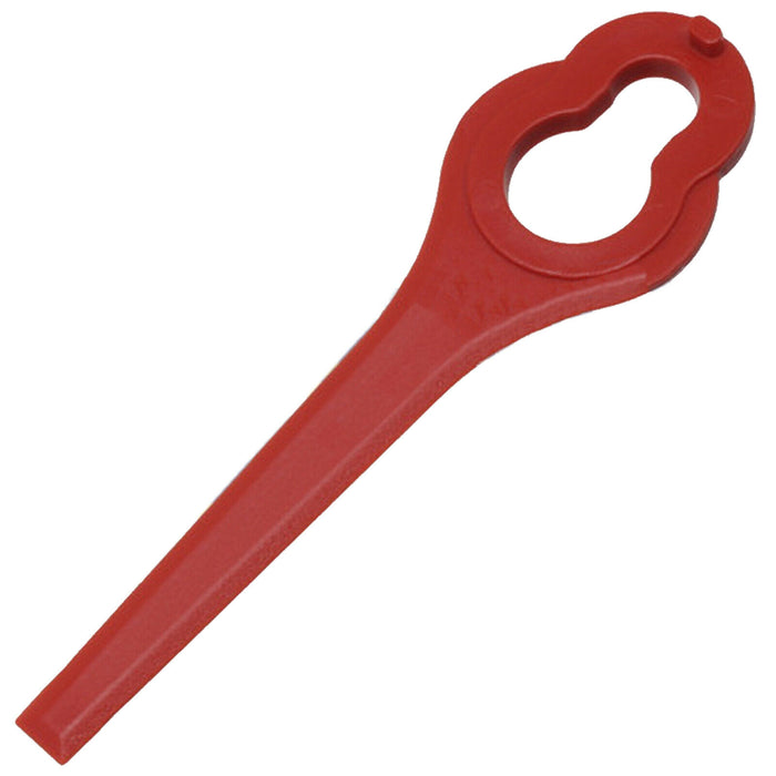 Plastic Blades for ALDI Ferrex Cordless Grass Trimmer 20v 40v Pack of 30 Red