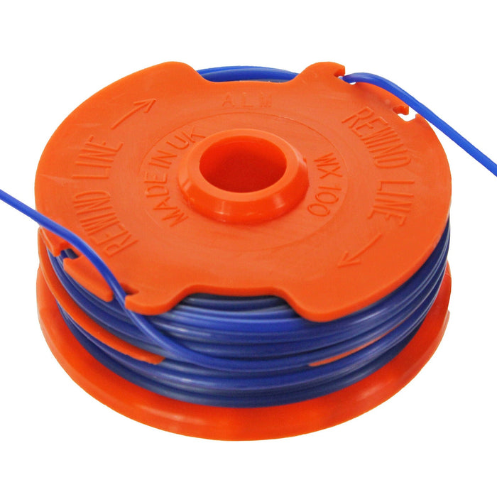 Dual Strimmer Line Spool Head Base Cover Cap for MCGREGOR 350w MET3525 Trimmer