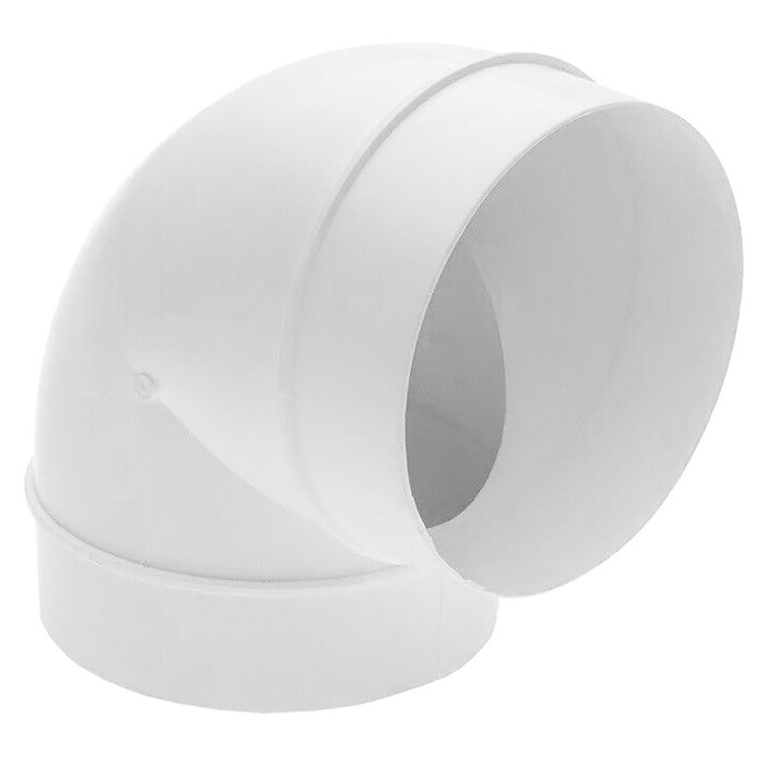 Air Conditioner Bend Elbow Duct 90 Degree Vent Hose Pipe Tube Male Ducting Connector (6" / 150mm)