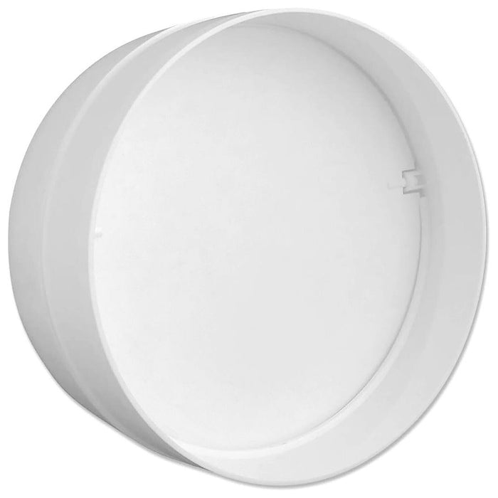 Universal Tumble Dryer Non Return Flap Vent Duct Valve Connector (4" / 100mm)