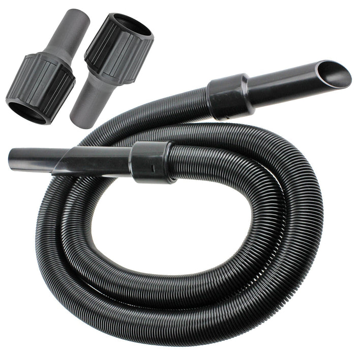 6m Extra Long Extension Pipe Hose Kit for Nilfisk Vacuum Cleaner (6 Metre Hose + 3 x Adaptors)