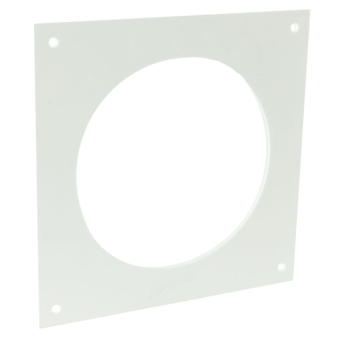 Universal Tumble Dryer Vent Kit Non Return Flap Exterior Wall Venting (Brown, 4" / 100mm)