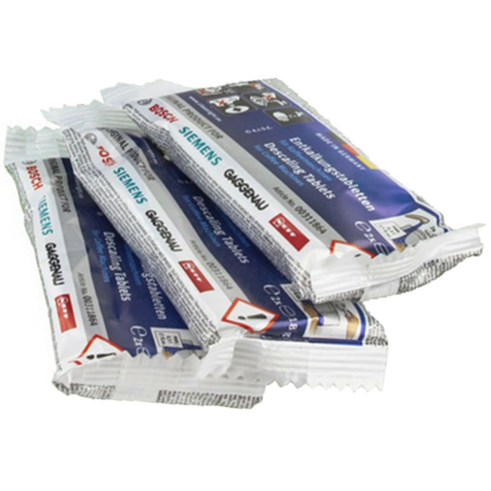 Bosch Descaler Tablets For Tassimo Coffee Machine (2 x Boxes of 6) 310967