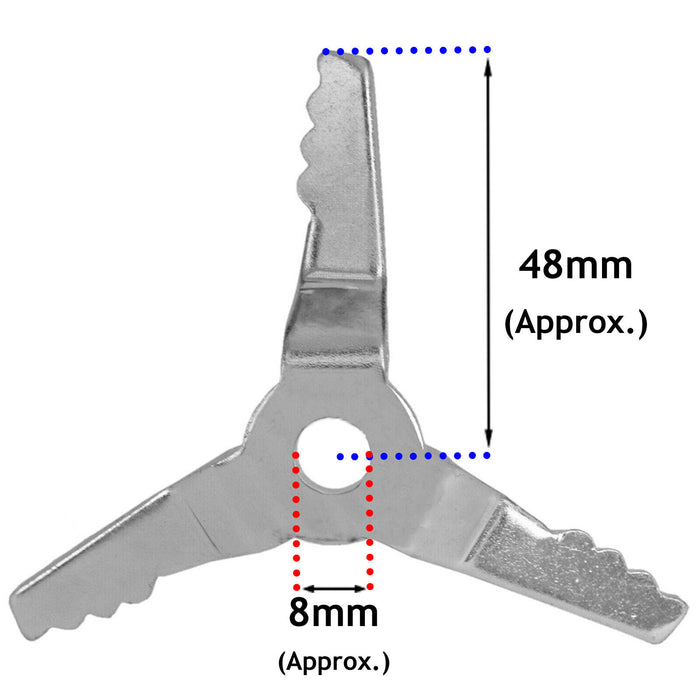 Shredder Blades for Stihl BG45 BG46 BG55 BG56 BG65 BG85 BG86 Leaf Blower Vac x 2