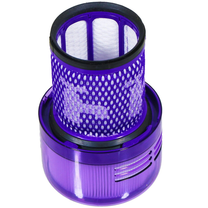 Dyson V12 SV20 SV30 Detect Slim HEPA Vacuum Filter Washable Reusable 971517-01 (Pack of 2)