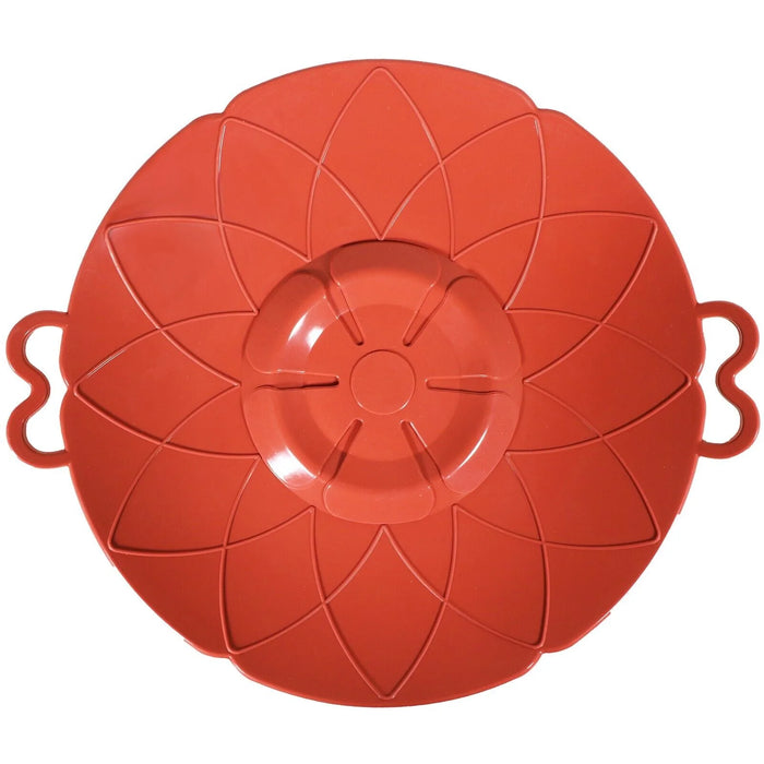 Pan Lid Spill Stopper Silicone Pot Steamer Saucepan Anti Boiling Overflow Protector Covers (Pack of 2)