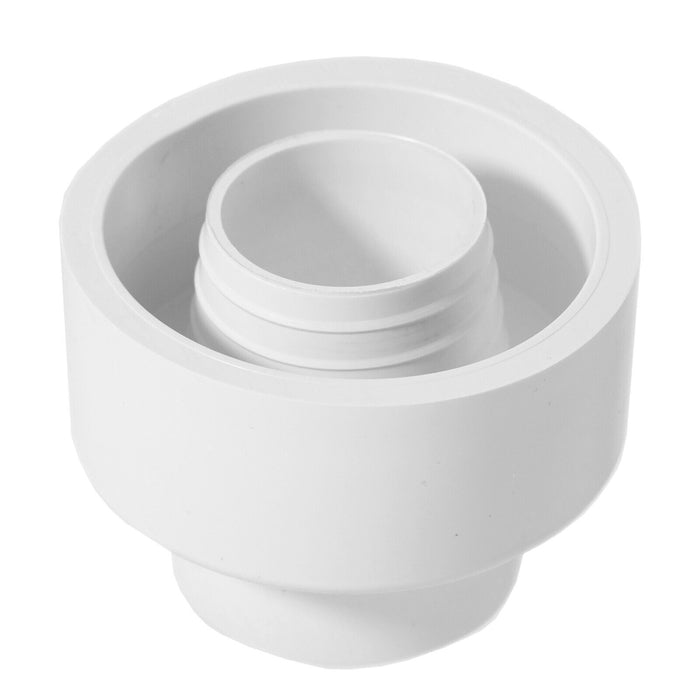 External Toilet Flush Cone Rubber White Pipe to Pan Sealing Flexible Stretch Washer WC Connector