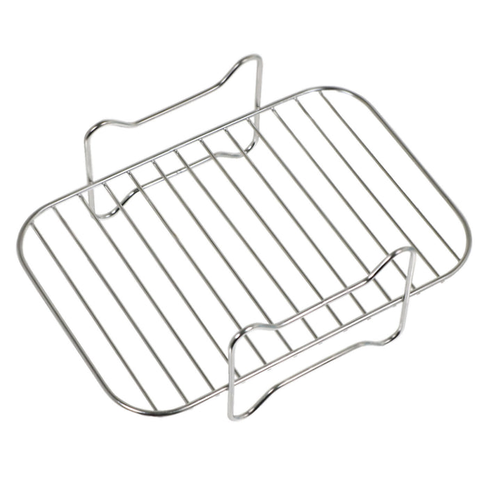 Air Fryer Rack Racks Double Drawer Basket Pot Grill Shelf Shelves + 2 x Liners
