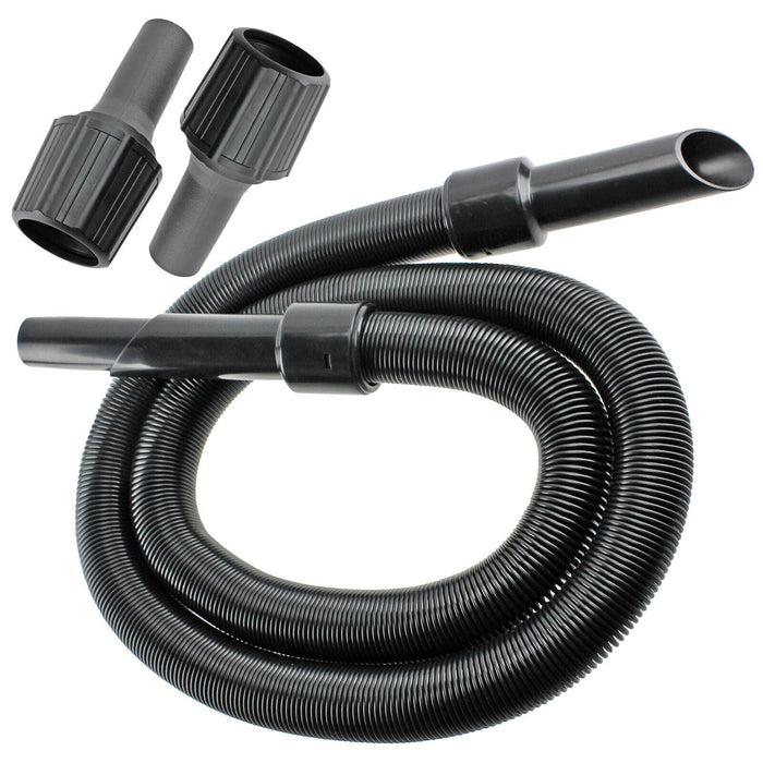 6m Extra Long Extension Pipe Hose Kit for Vax Vacuum Cleaner (6 Metre Hose + 3 x Adaptors)