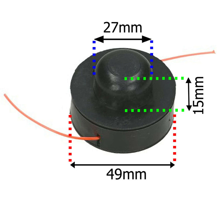Strimmer Line Spool Cover Kit for SOVEREIGN N1F GT220-C GT250-C N1F-GT-220/250-C