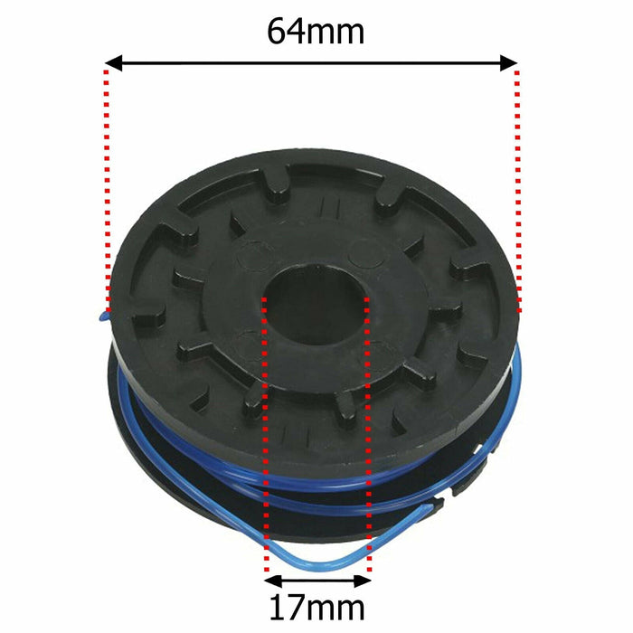 5m Twin Line & Spool for EINHELL RT 3110 BG-ET 5030 Strimmer Trimmer