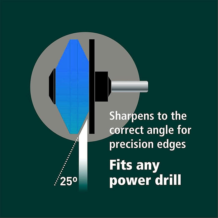 Lawnmower Blade for B&Q FPLMP99-2 FPLMP99-3 FPLMP99 40cm + Drill Sharpener