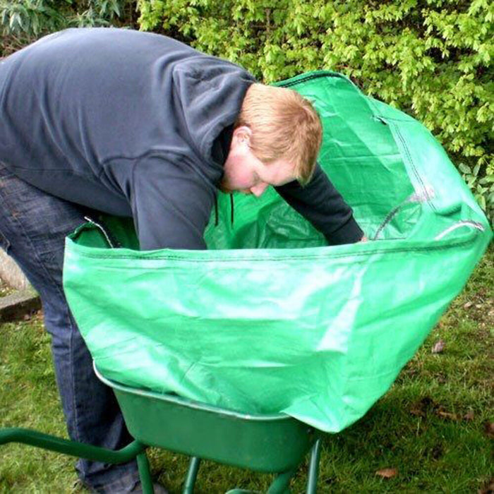 Garden & Farm Wheelbarrow Carrier Bag Heavy Duty Capacity Increase (270 Litre) x 2 Bags