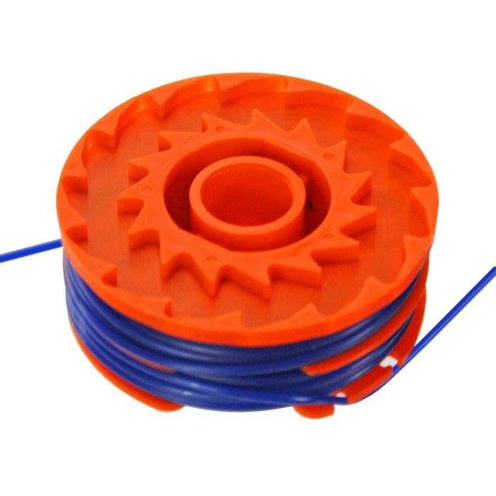 Dual Strimmer Line Spool Head Base Cover Cap for QUALCAST GT25 GGT3503 GGT350A1 x 2