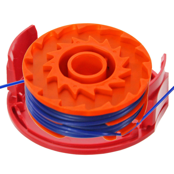 Dual Strimmer Line Spool Head Base Cover Cap for MCGREGOR 350w MET3525 Trimmer