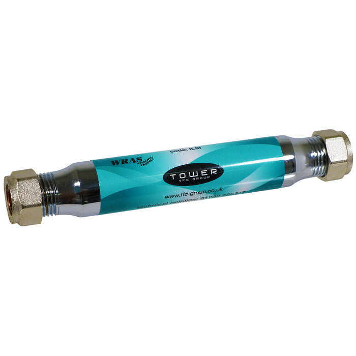 Tower 15mm Electrolytic Inline Scale Inhibitor Boiler Limescale Pipe Tube