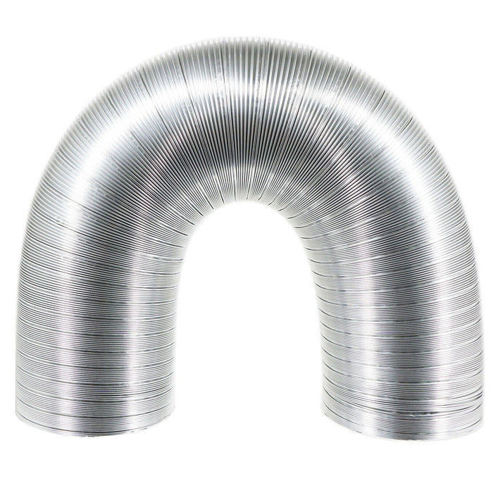 Semi Rigid Aluminium Hose Duct Flexible Exhaust Pipe (5" / 127mm x 1.5m)