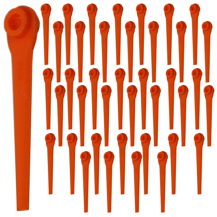 Plastic Blades for Flymo SimpliTrim Li Battery Grass Trimmer Strimmer x 40
