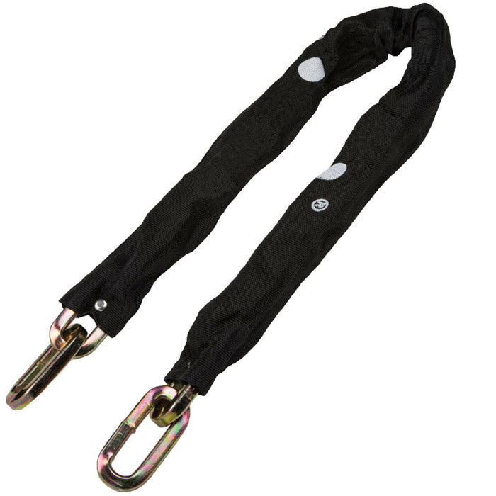 Security Chain & Padlock Heavy Duty Hardened Steel with Nylon Cover (8mm / 3ft)