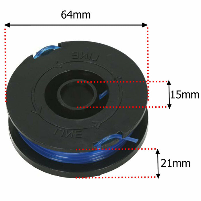 5m Twin Line & Spool for JCB LT30500 Strimmer Trimmer