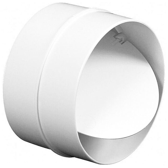Universal Cooker Hood Air Conditioning Non Return Flap Vent Duct Valve Connector (5" / 125mm)