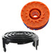 Spool Line & Cover for Qualcast GGT4502 GGT450A1 GGT600A1 Strimmer Trimmer