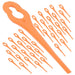 Plastic Blades for LIDL Florabest Parkside FAT 18 B2 PRTA 20-Li A1 Trimmer x 40