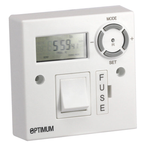 7 Day 3kW Fused Timer Spur Switch Digital LED Storage Lighting Immersion Heater