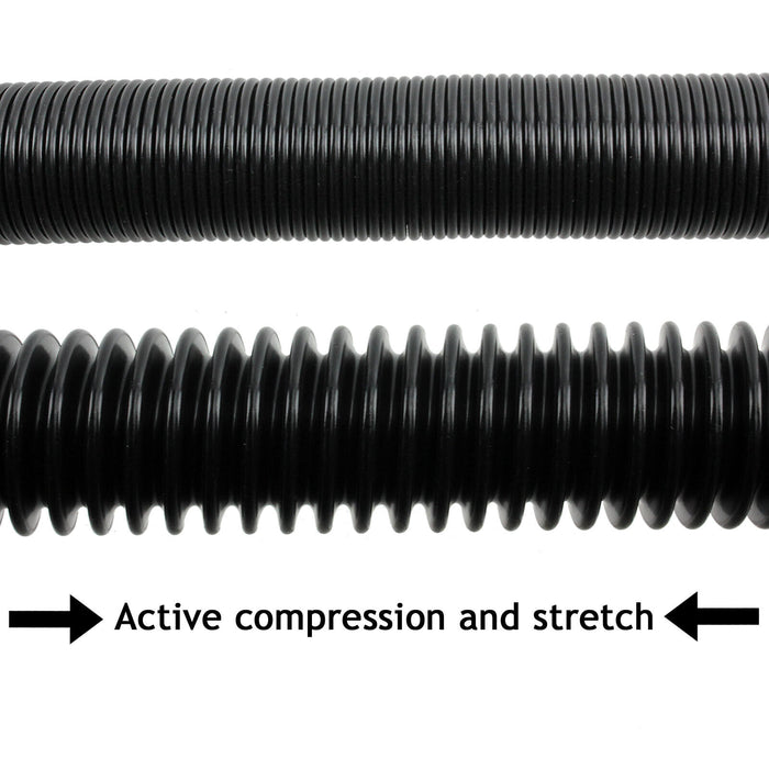 Universal 6m Vacuum Cleaner Extra Long Extension Pipe Hose Kit (6 Metre Hose + 3 x Adaptors)