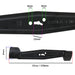 Blade for Spear & Jackson 40v S4037CR Cordless Lawnmower Mower Cutter 37cm