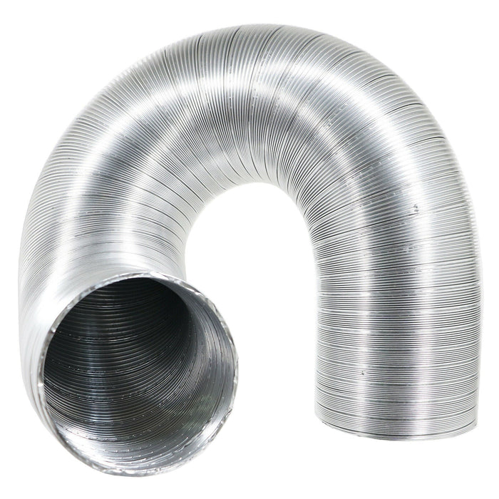 Semi Rigid Aluminium Hose Duct Flexible Exhaust Pipe (5" / 127mm x 3m)