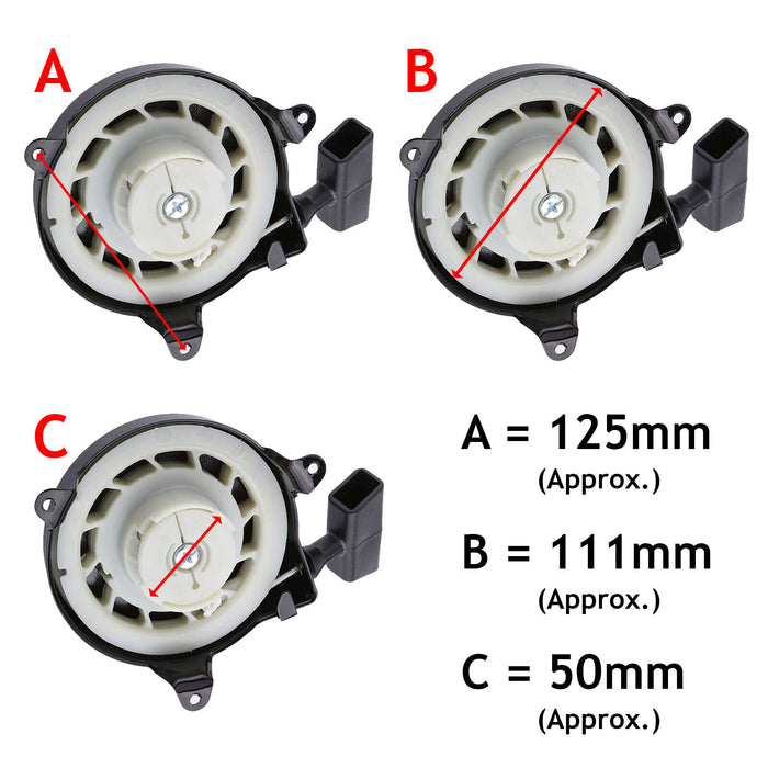 Recoil Starter for BRIGGS & STRATTON Sprint Engine Pull Cord Equiv 499706 690101