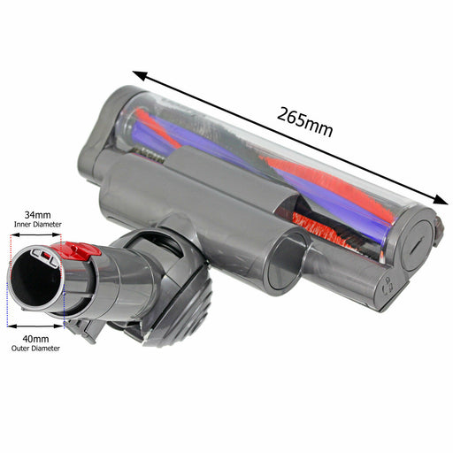 Dyson Quick Release Turbine Floor Tool Big Ball Animal and Total Clean - 963544-05