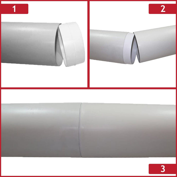 Universal Cooker Hood Air Conditioning Non Return Flap Vent Duct Valve Connector (6" / 150mm)