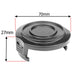 2.5m Cord Line Spool & Cover for Spear & Jackson S3525ET Strimmer Trimmer x 2