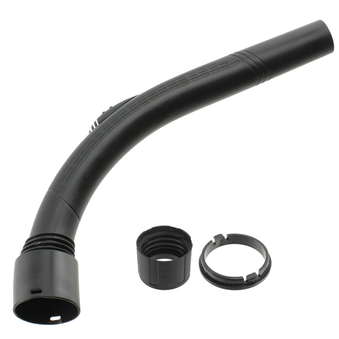 Curved End Suction Hose Handle for AMAZONBASICS VCB43B1-70EUK VCS35A17KOA-UK Cylinder Vacuum Cleaner (35mm)