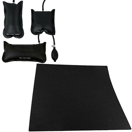 Universal Washing Machine / Tumble Dryer Anti Vibration Mat + Shock Absorbing Stabiliser Pads