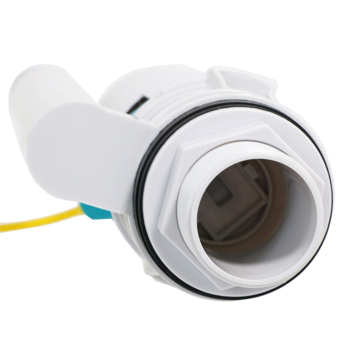 Adjustable Dual Flush Toilet Valve Concealed Cistern with Push Button (1.5" / 2" Outlet, 300mm Cable)